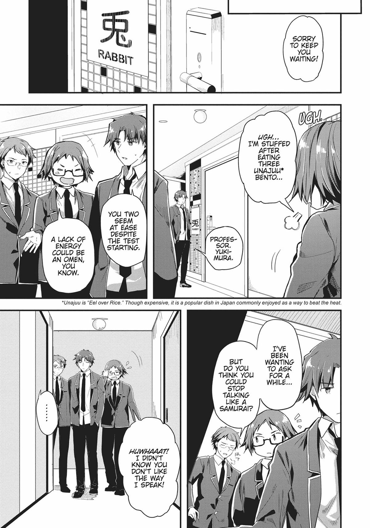 Read Classroom of the Elite Manga Online
