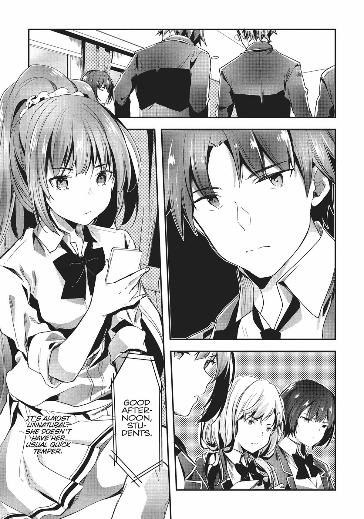 Read Classroom of the Elite Manga Online