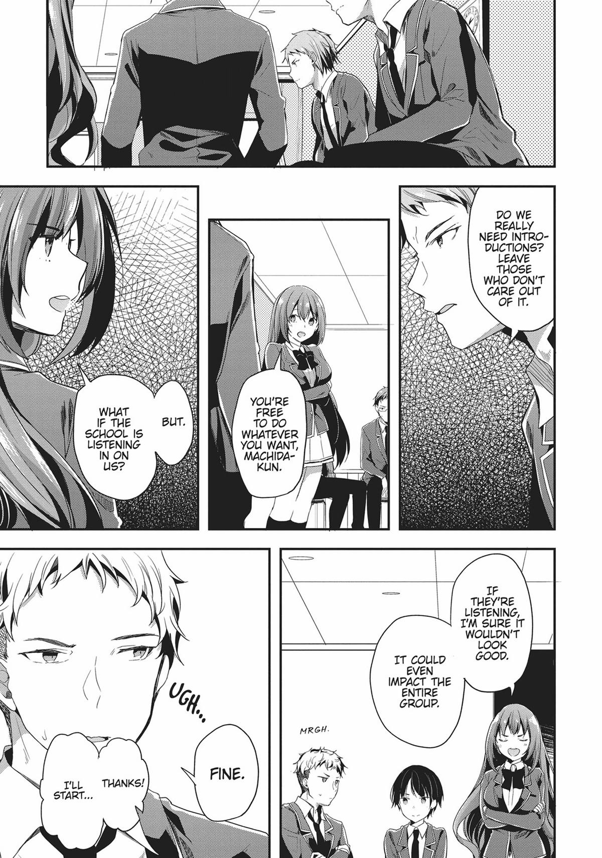 Read Classroom of the Elite Manga Online