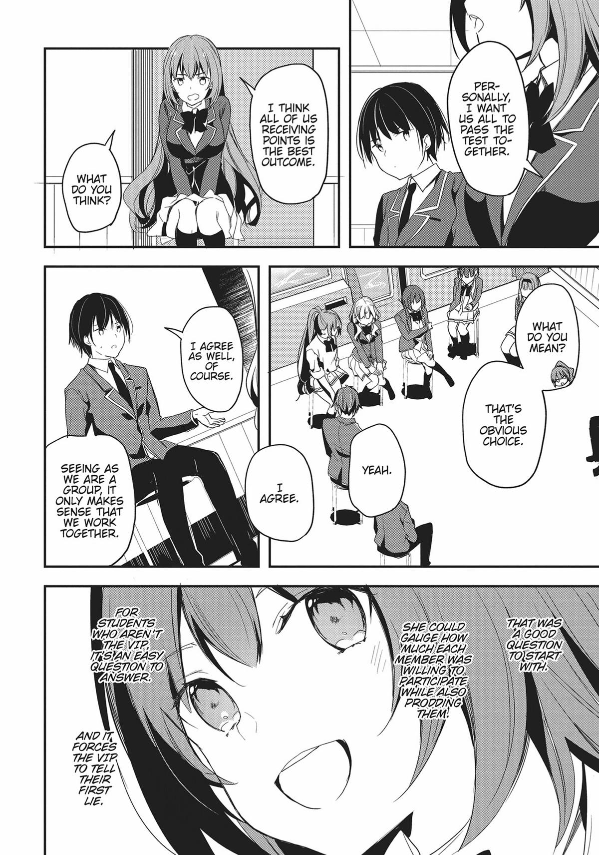 Read Classroom of the Elite Manga Online