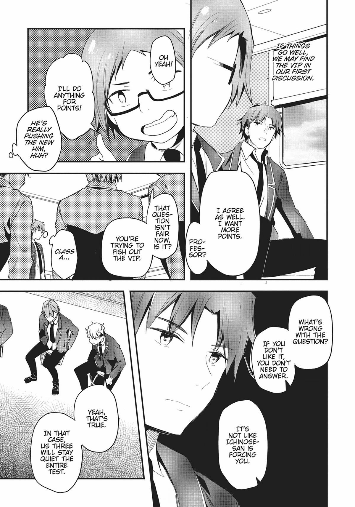 Read Classroom of the Elite Manga Online