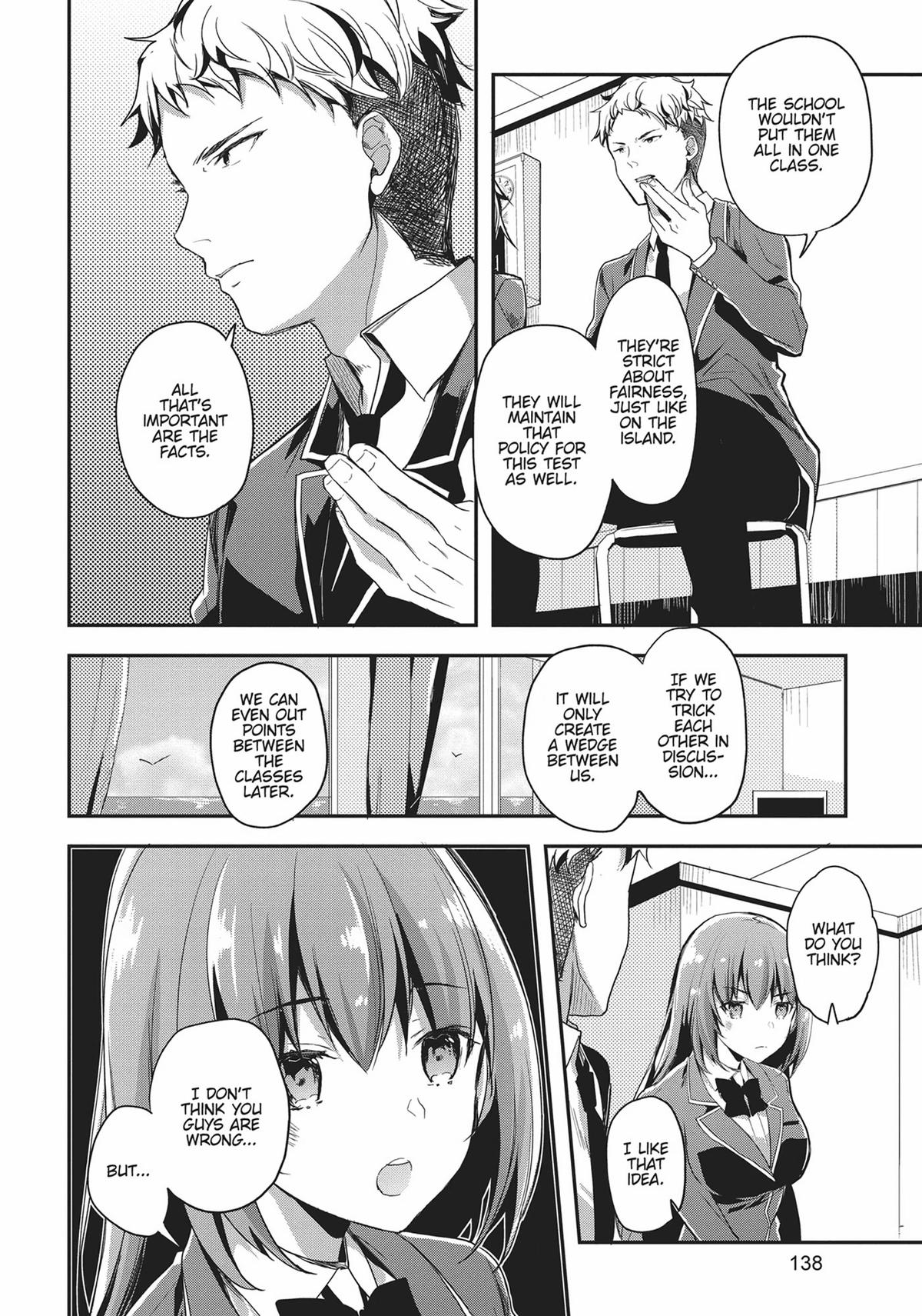 Read Classroom of the Elite Manga Online