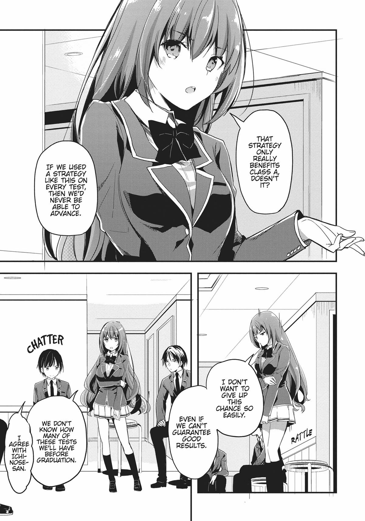 Read Classroom of the Elite Manga Online