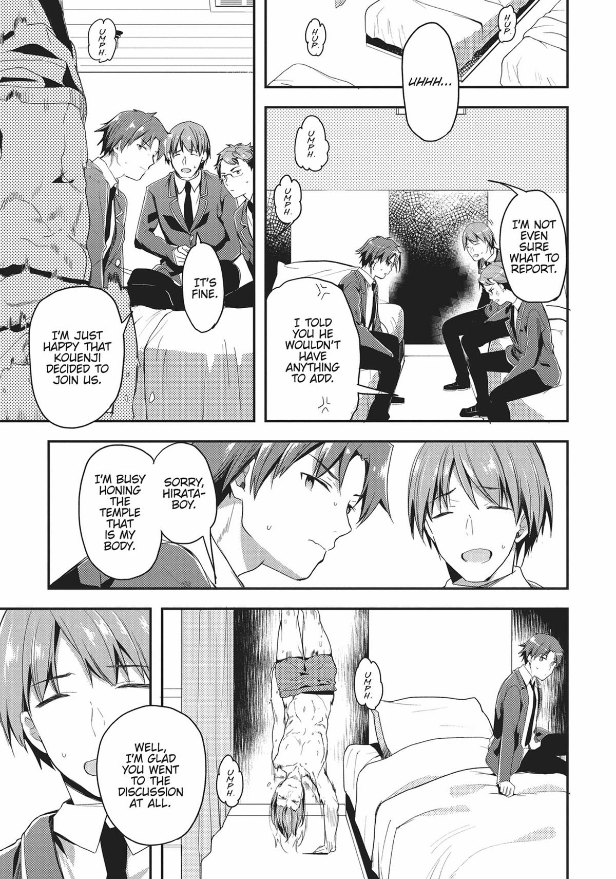 Read Classroom of the Elite Manga Online