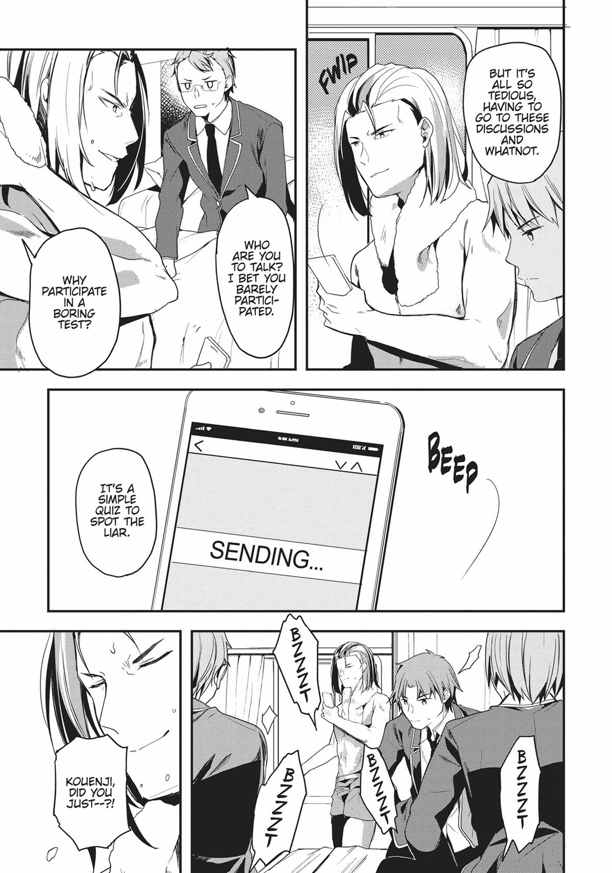 Read Classroom of the Elite Manga Online
