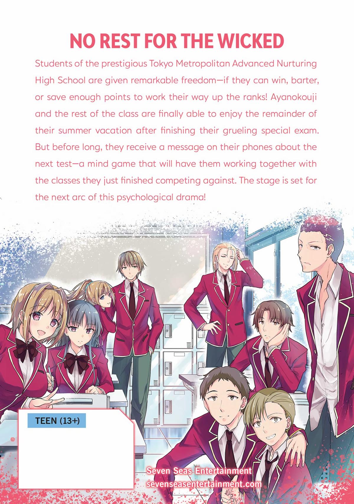 Read Classroom of the Elite Manga Online