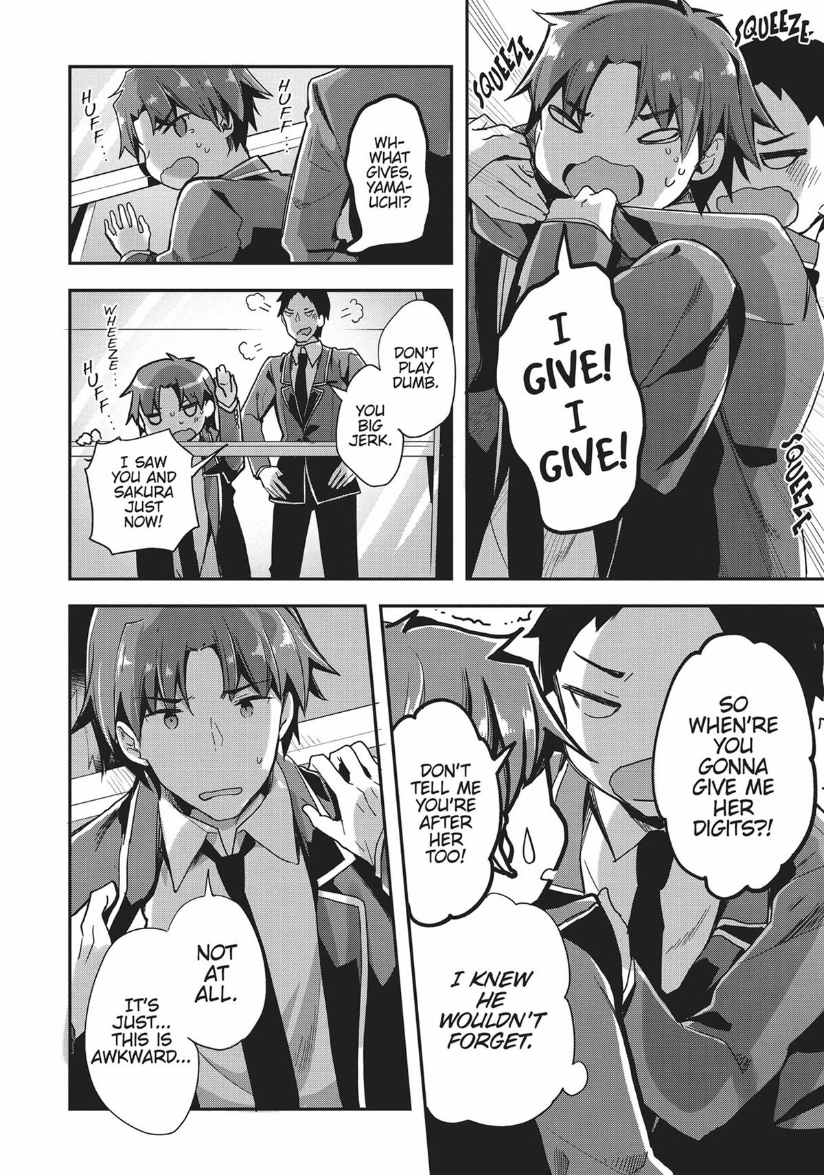 Read Classroom of the Elite Manga Online