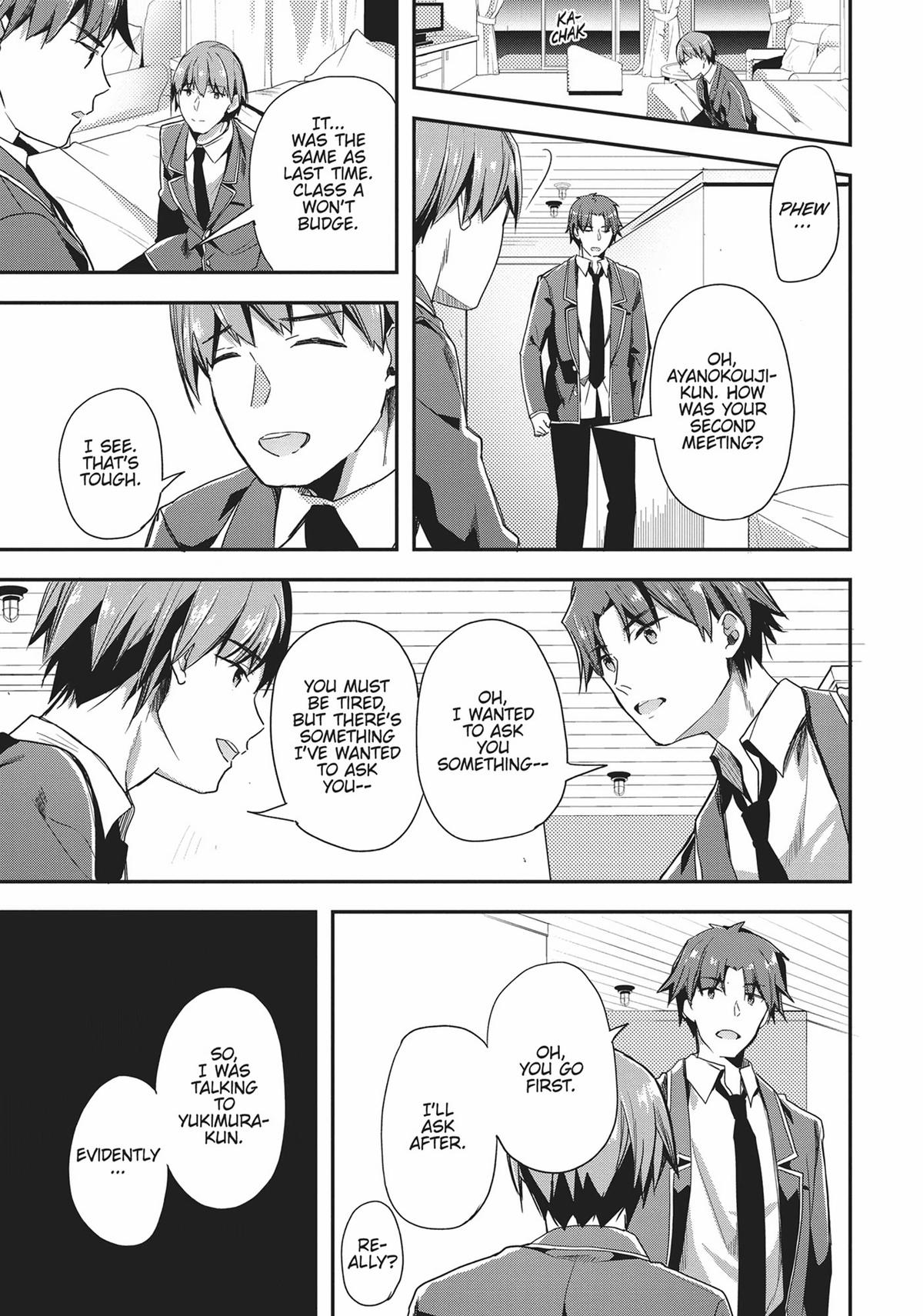 Read Classroom of the Elite Manga Online