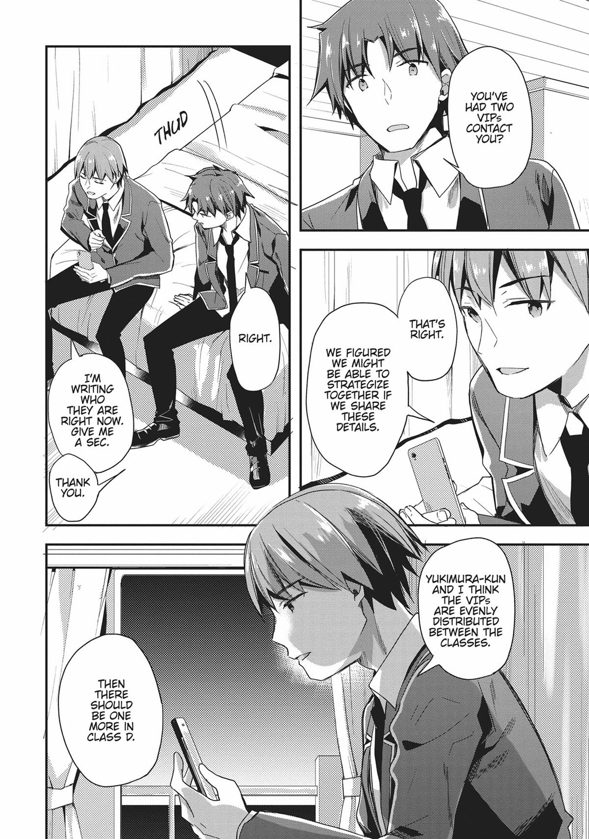 Read Classroom of the Elite Manga Online