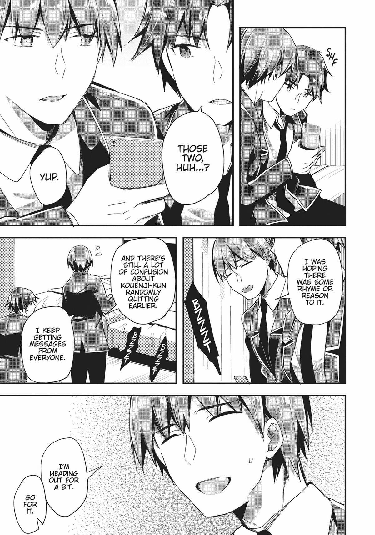 Read Classroom of the Elite Manga Online