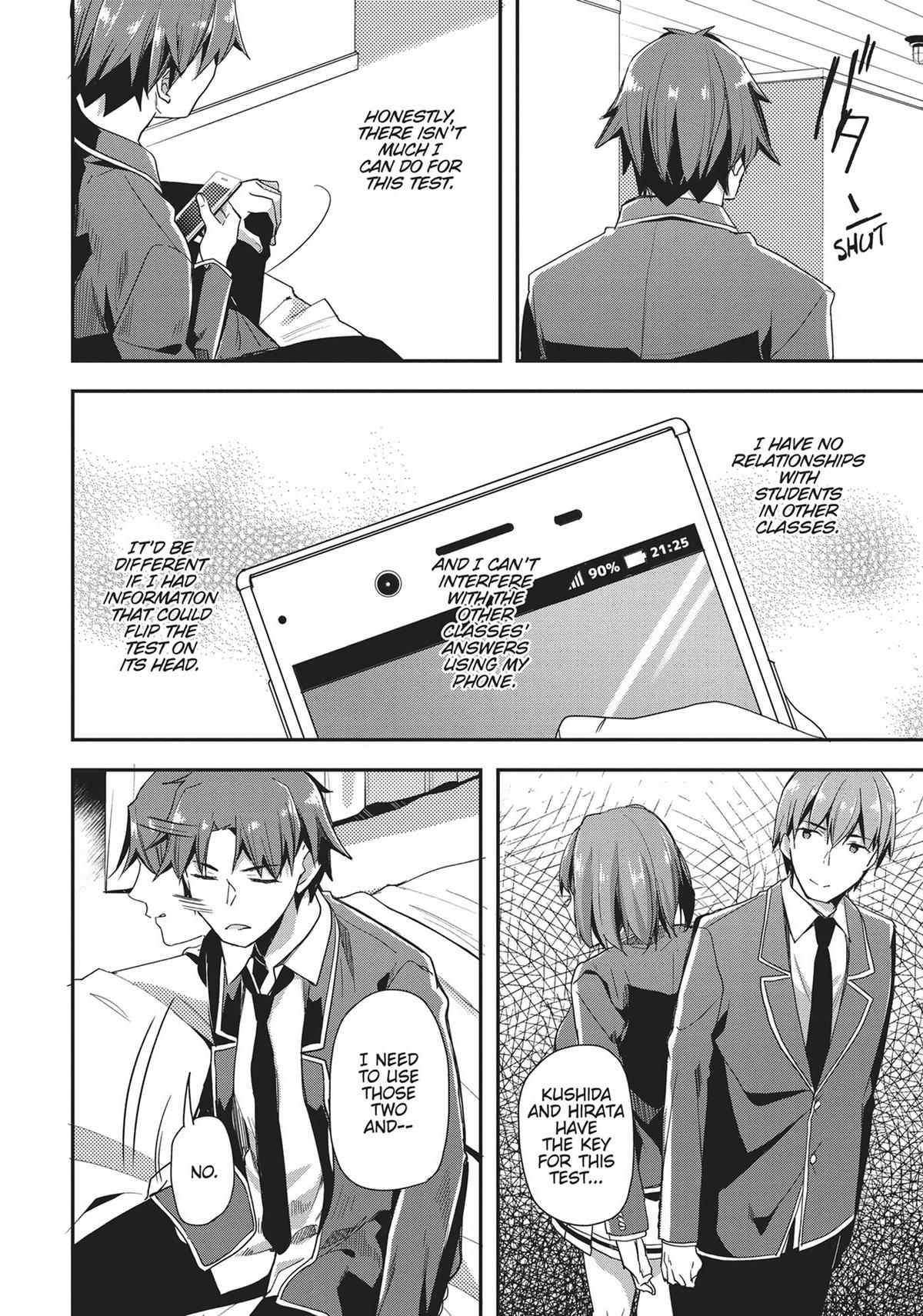 Read Classroom of the Elite Manga Online