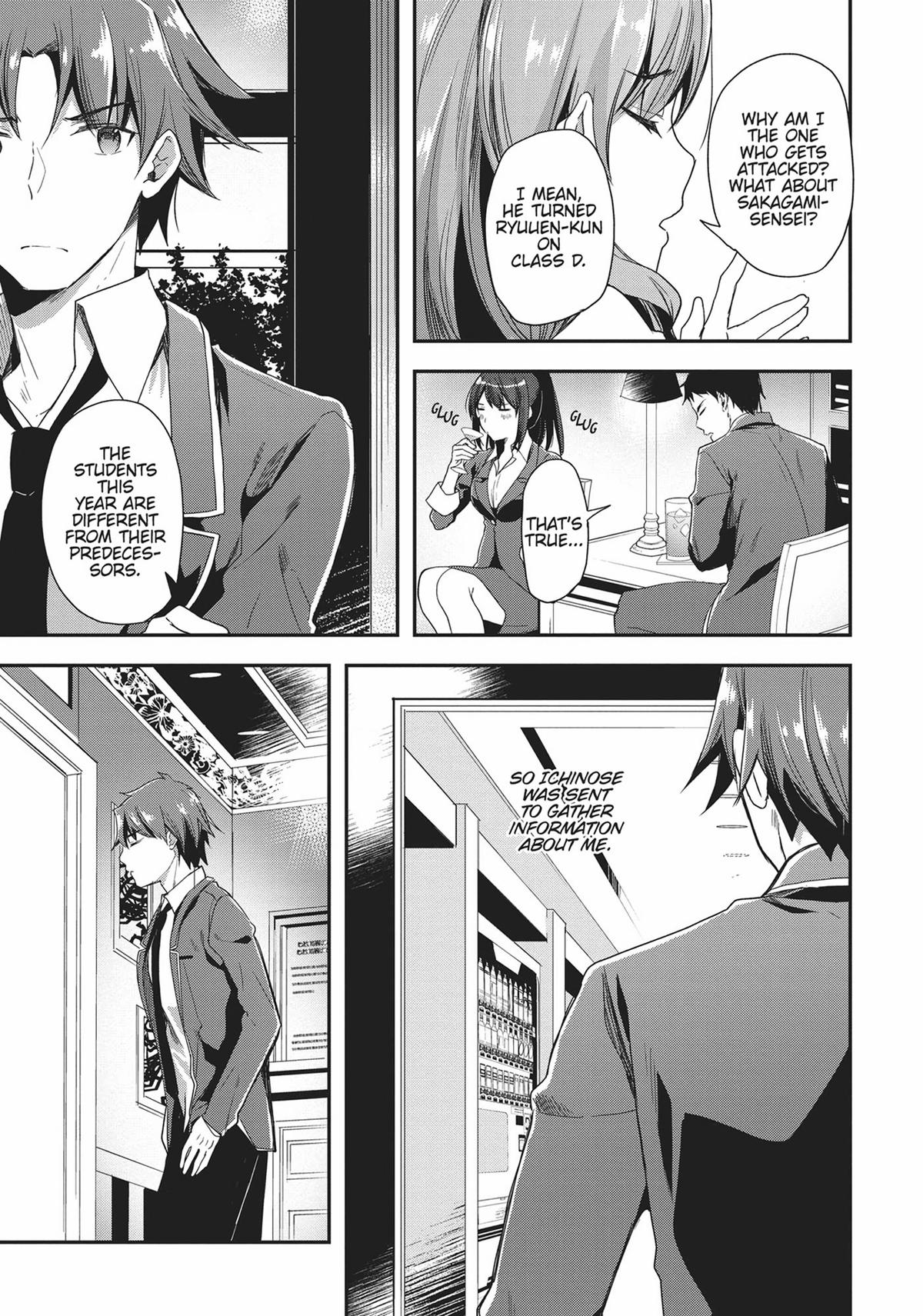 Read Classroom of the Elite Manga Online
