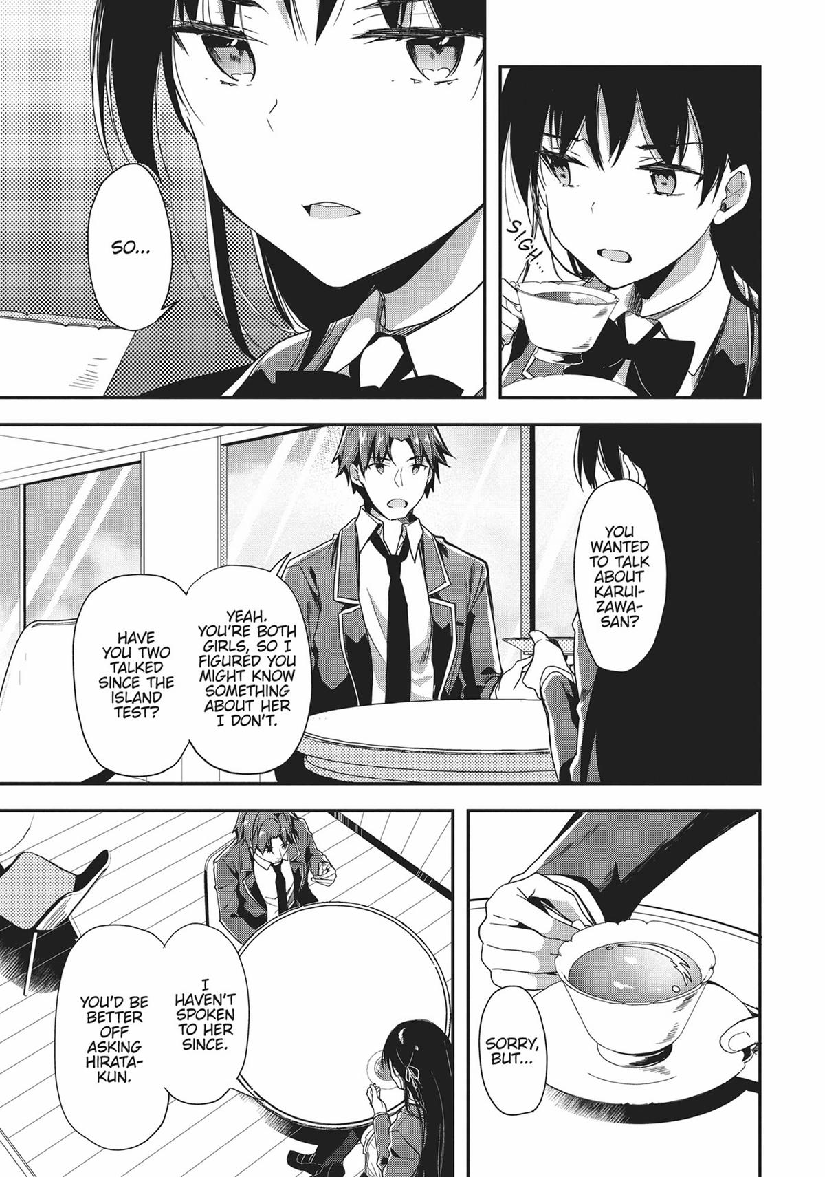 Read Classroom of the Elite Manga Online