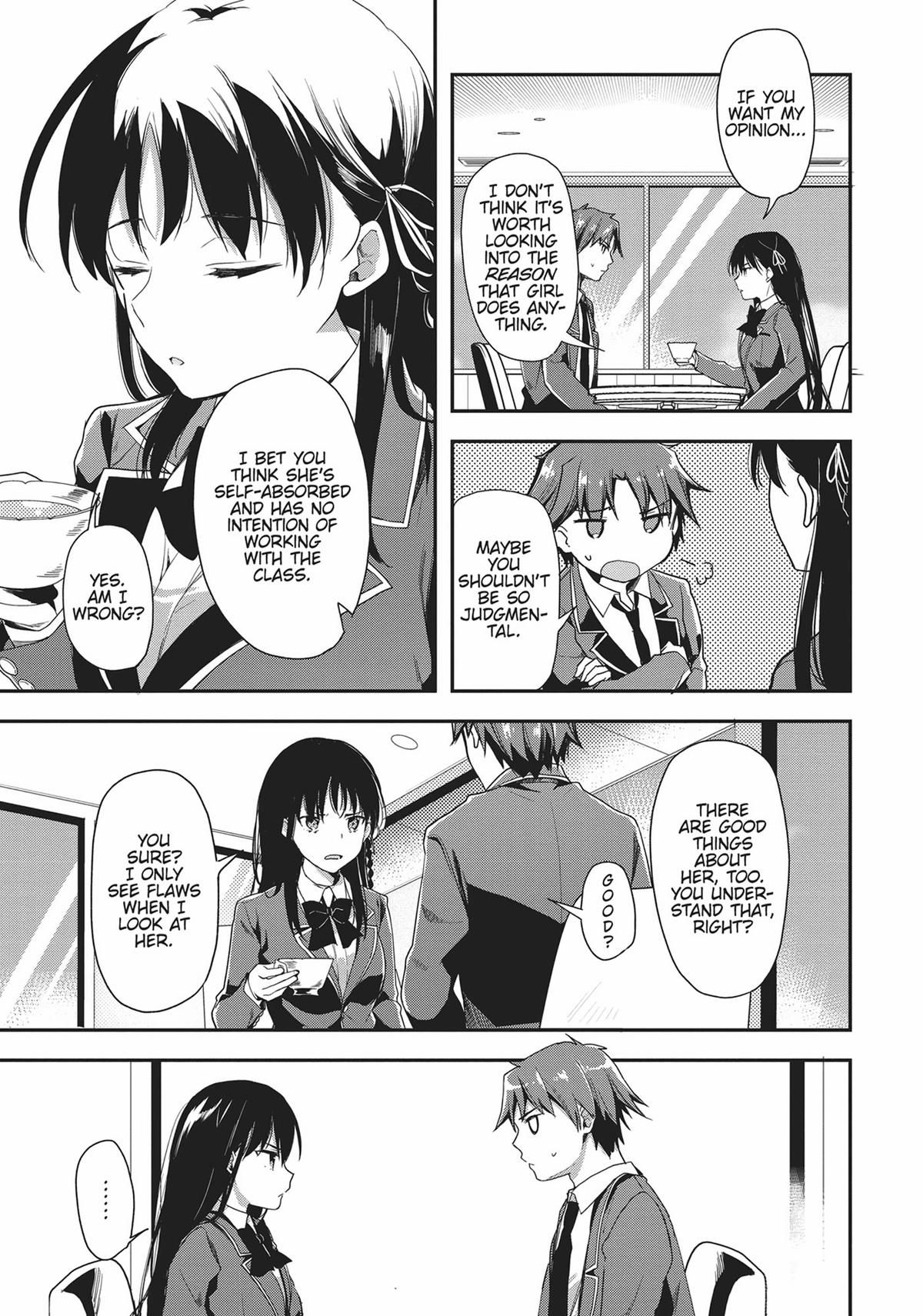 Read Classroom of the Elite Manga Online