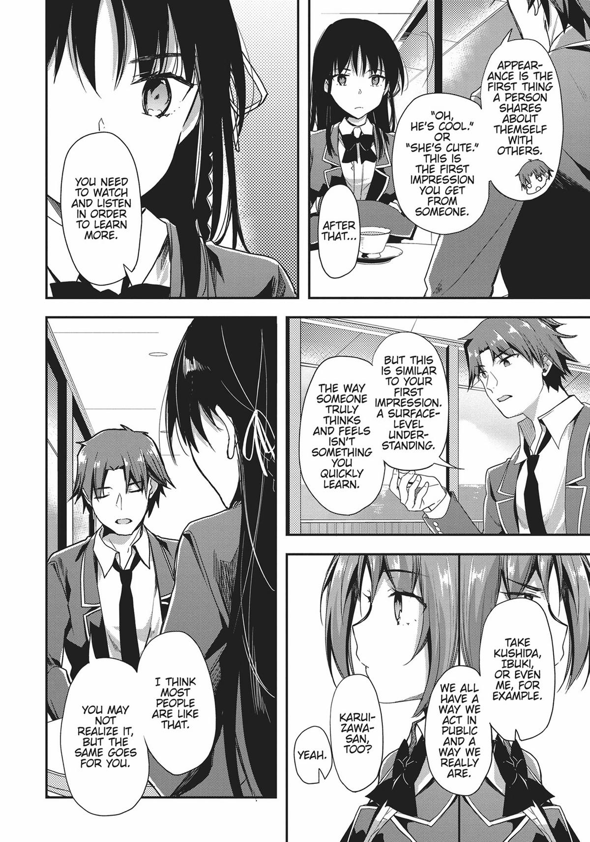 Read Classroom of the Elite Manga Online