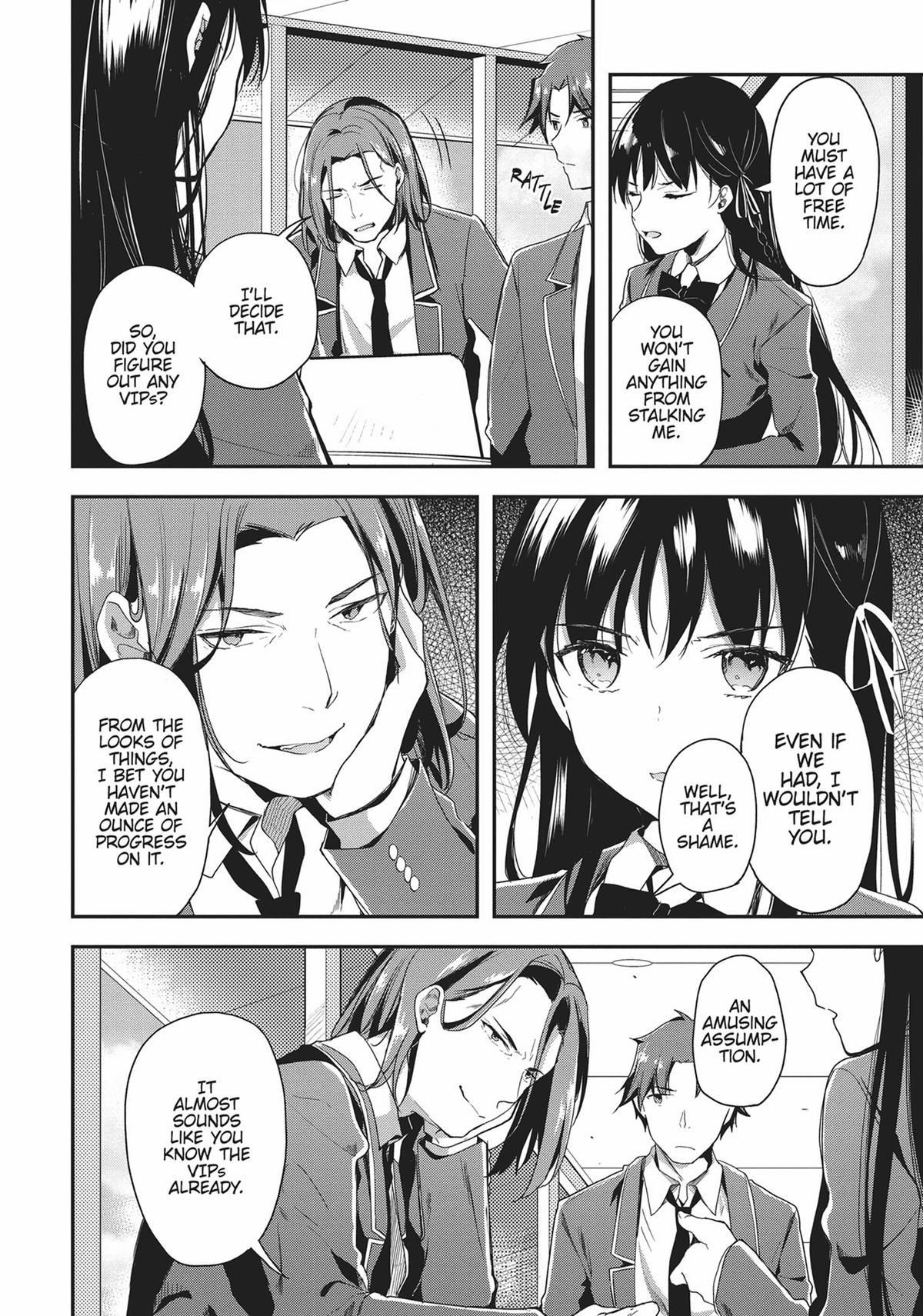 Read Classroom of the Elite Manga Online