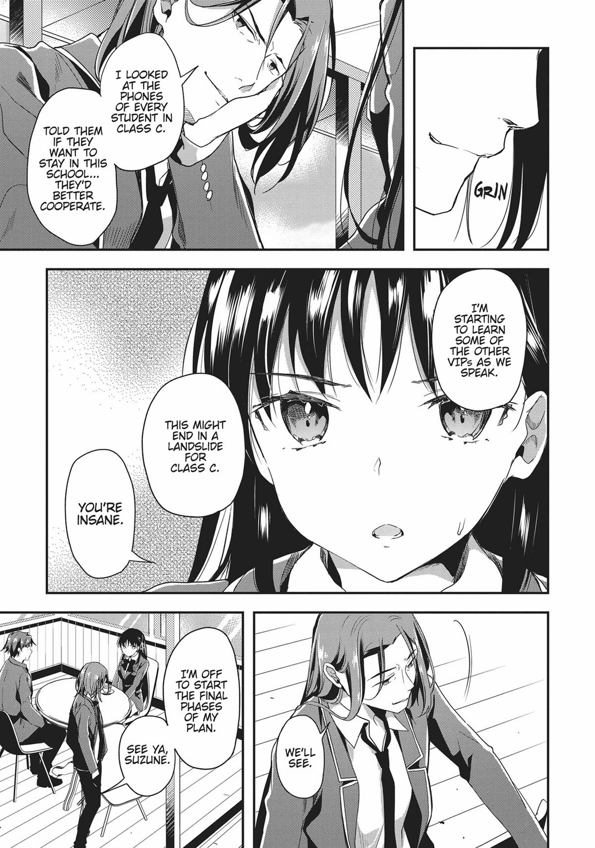 Read Classroom of the Elite Manga Online