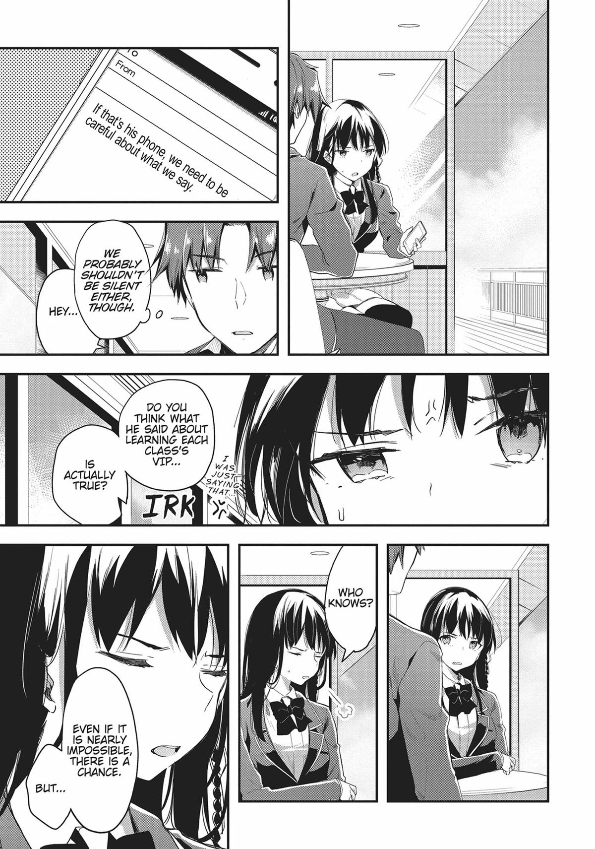 Read Classroom of the Elite Manga Online