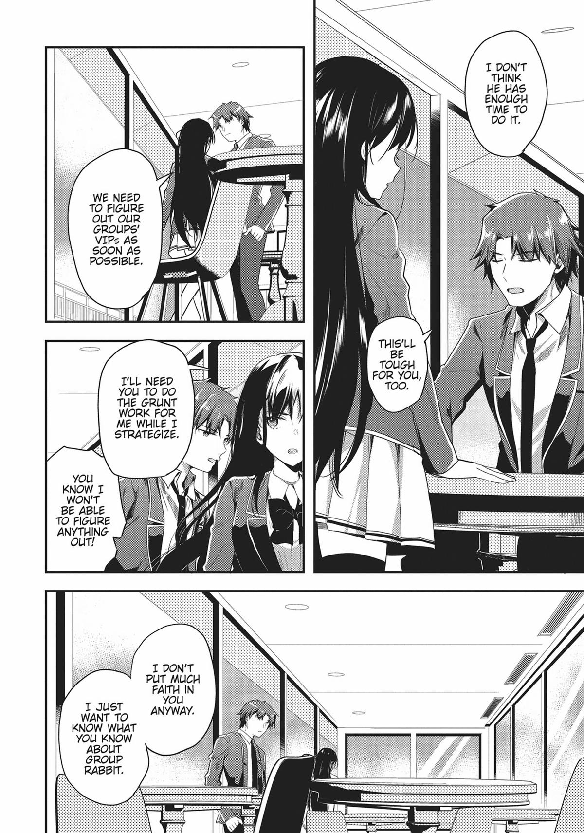 Read Classroom of the Elite Manga Online