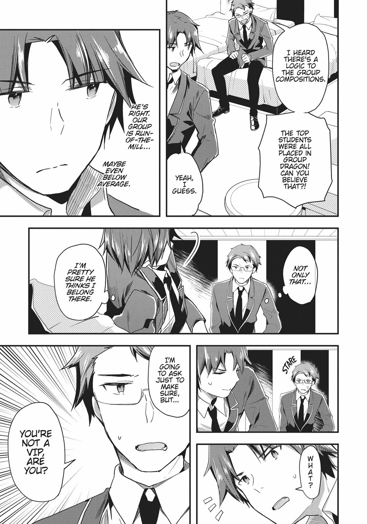 Read Classroom of the Elite Manga Online
