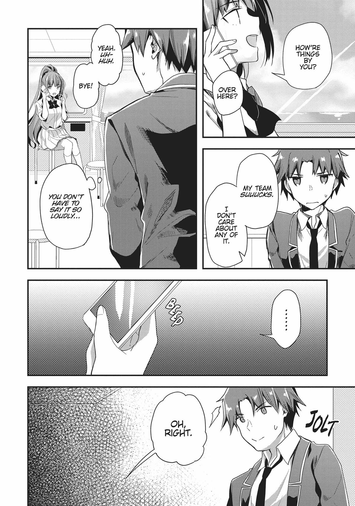 Read Classroom of the Elite Manga Online