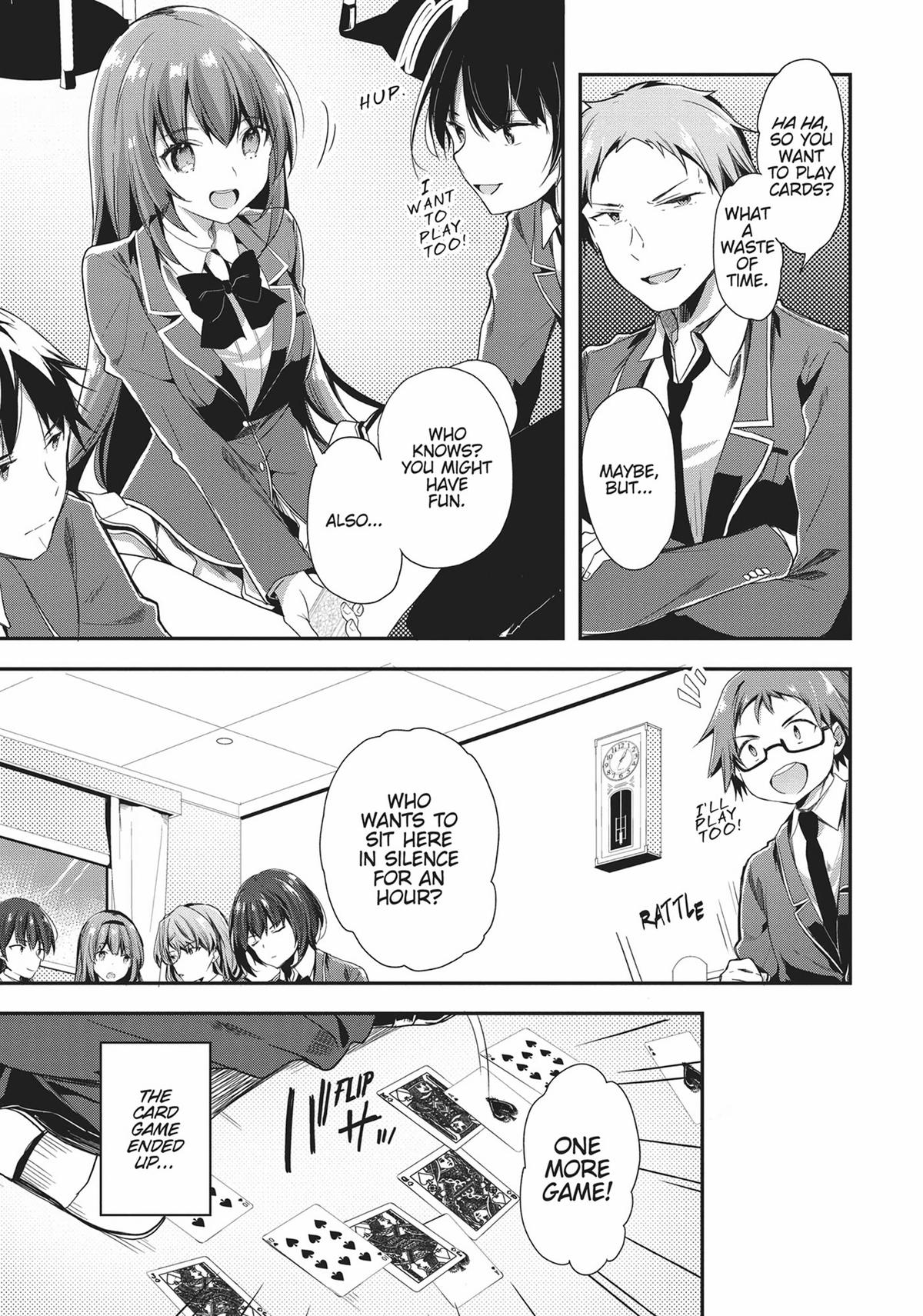 Read Classroom of the Elite Manga Online