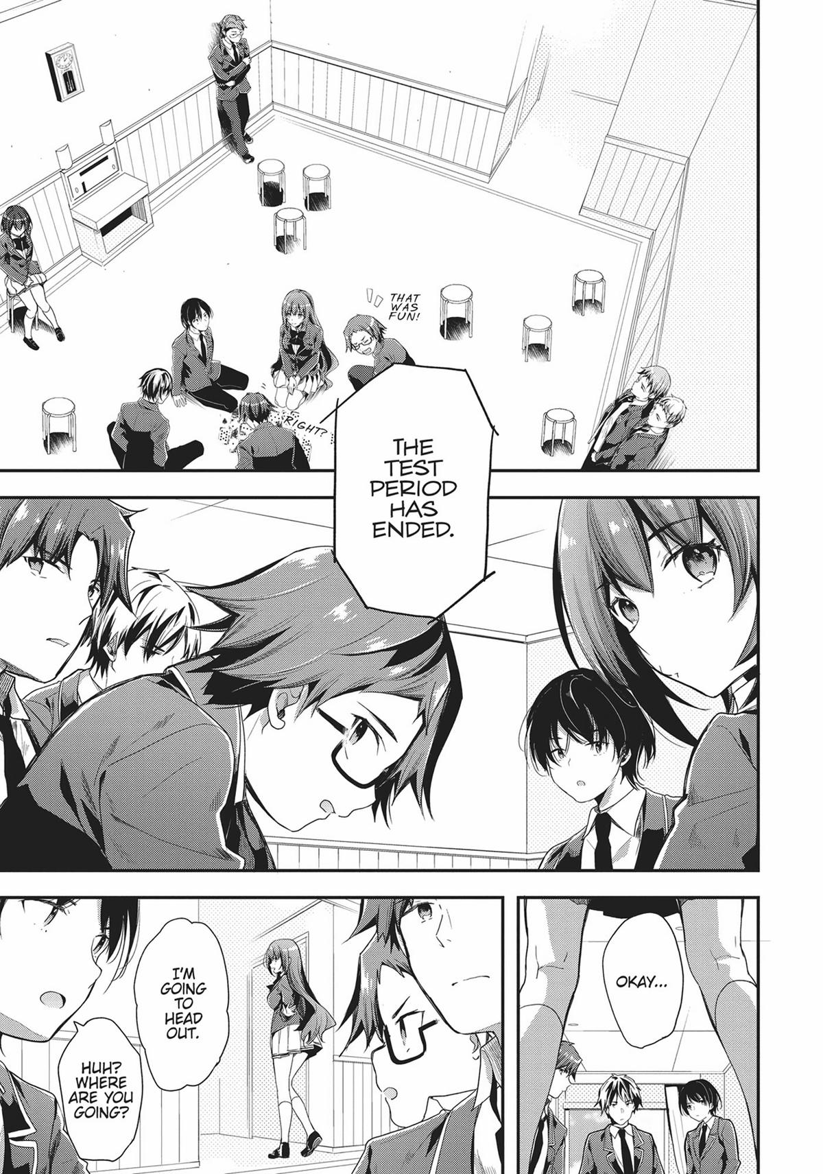 Read Classroom of the Elite Manga Online