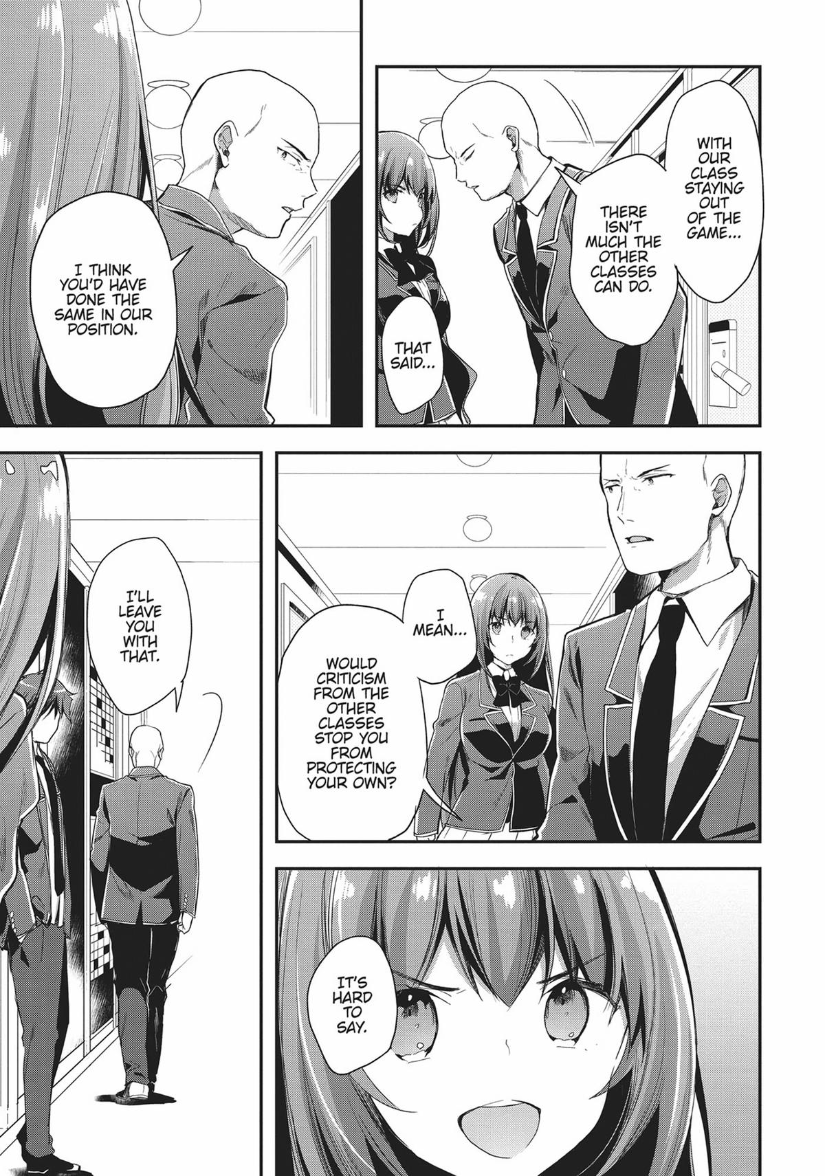Read Classroom of the Elite Manga Online