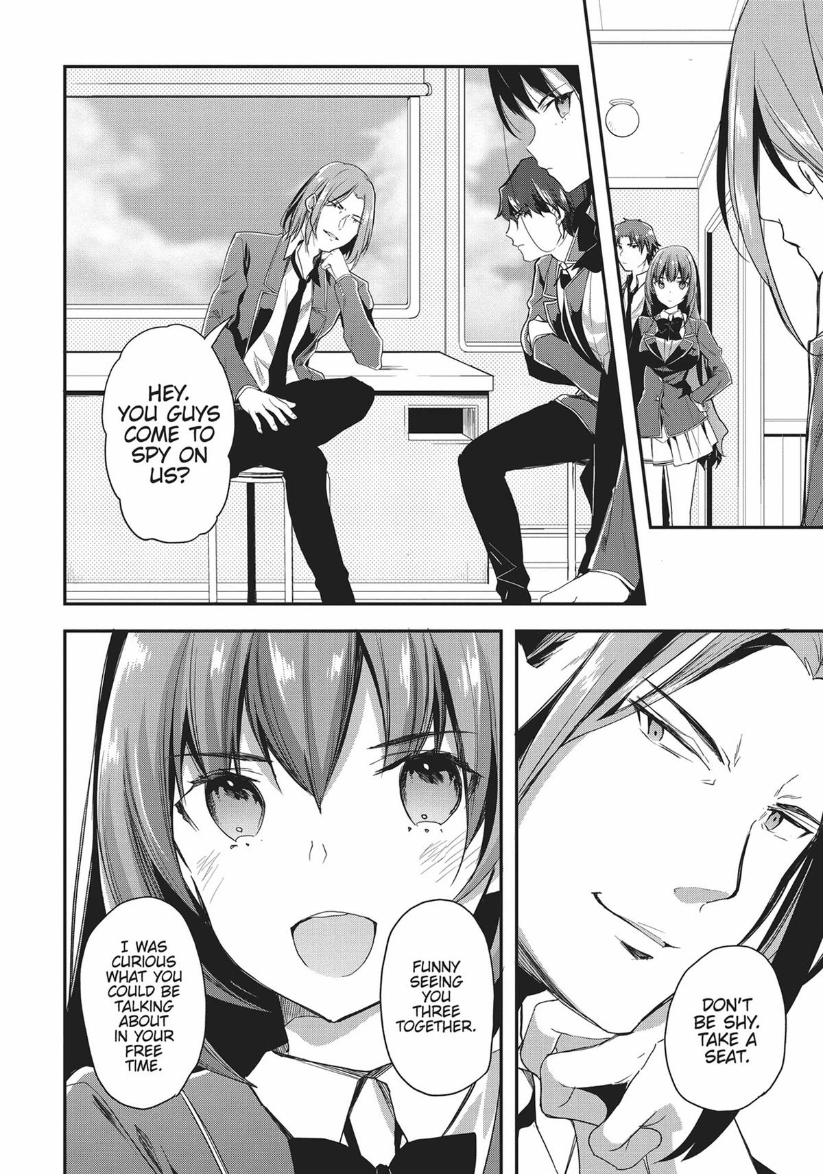 Read Classroom of the Elite Manga Online