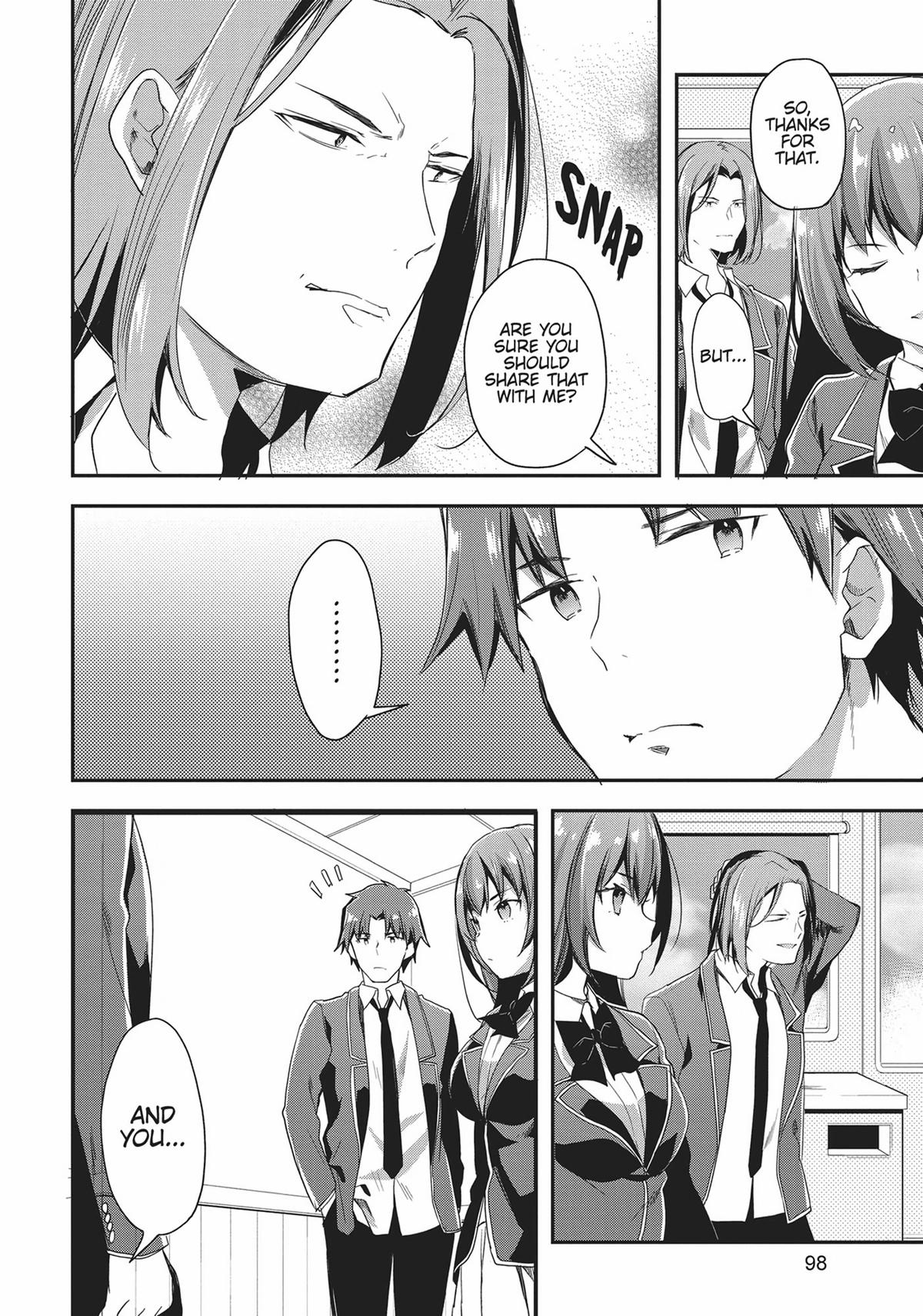 Read Classroom of the Elite Manga Online
