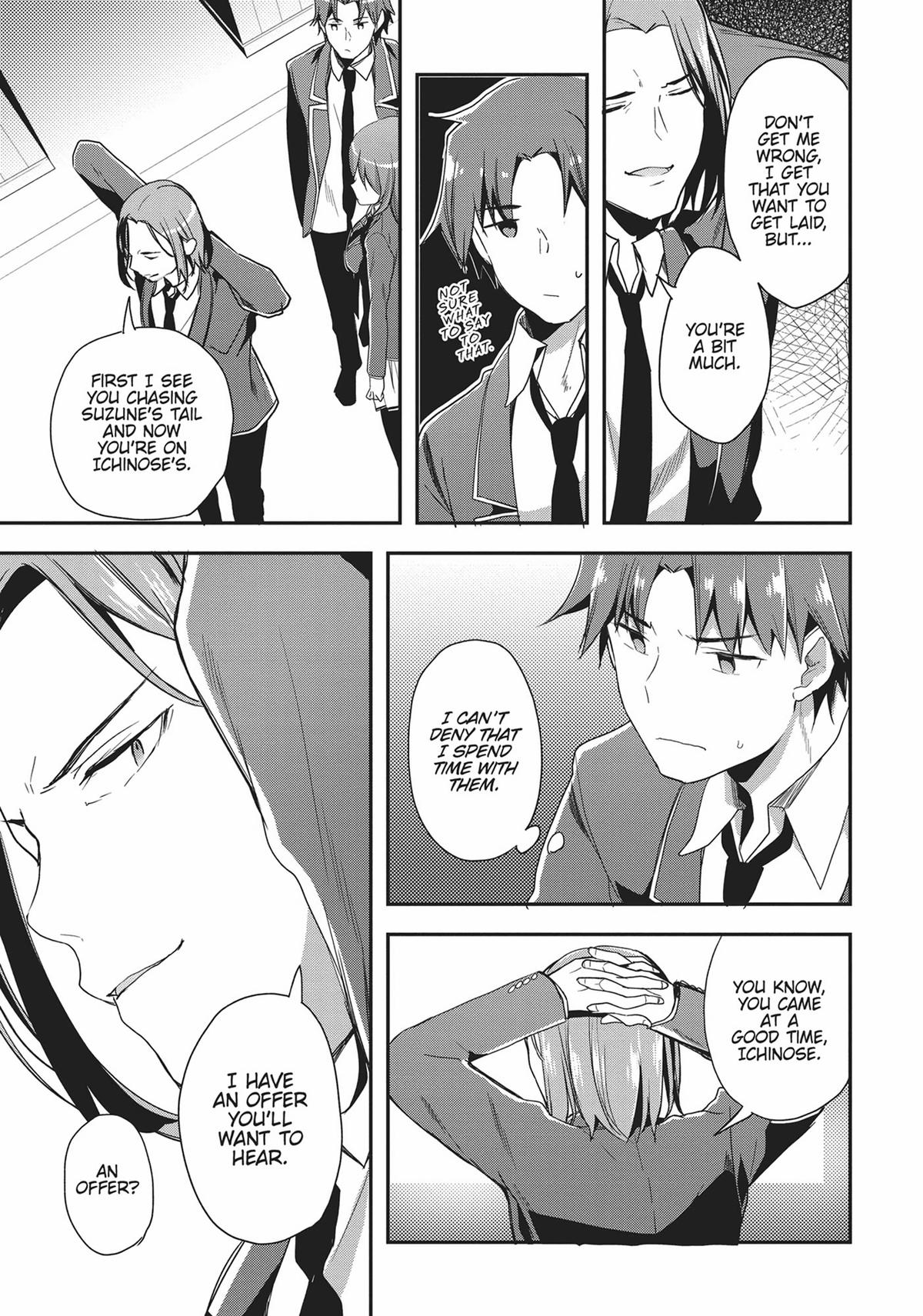 Read Classroom of the Elite Manga Online