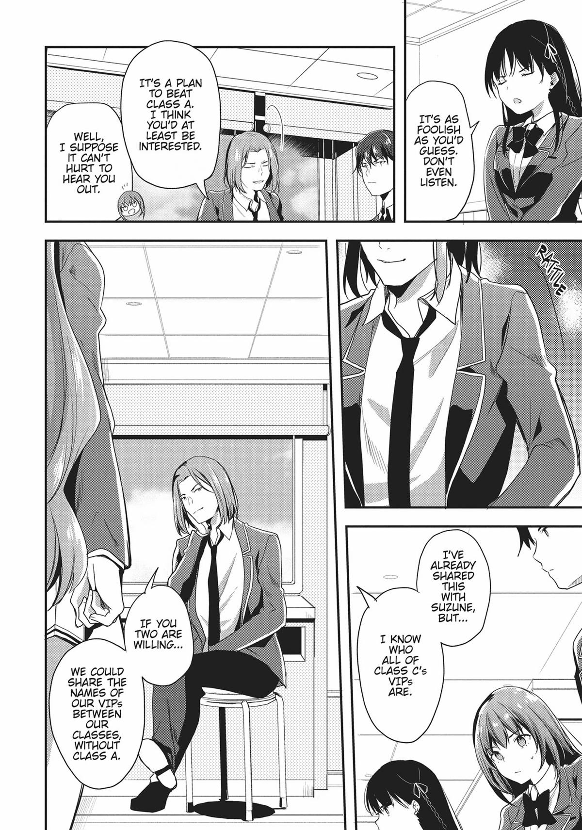 Read Classroom of the Elite Manga Online