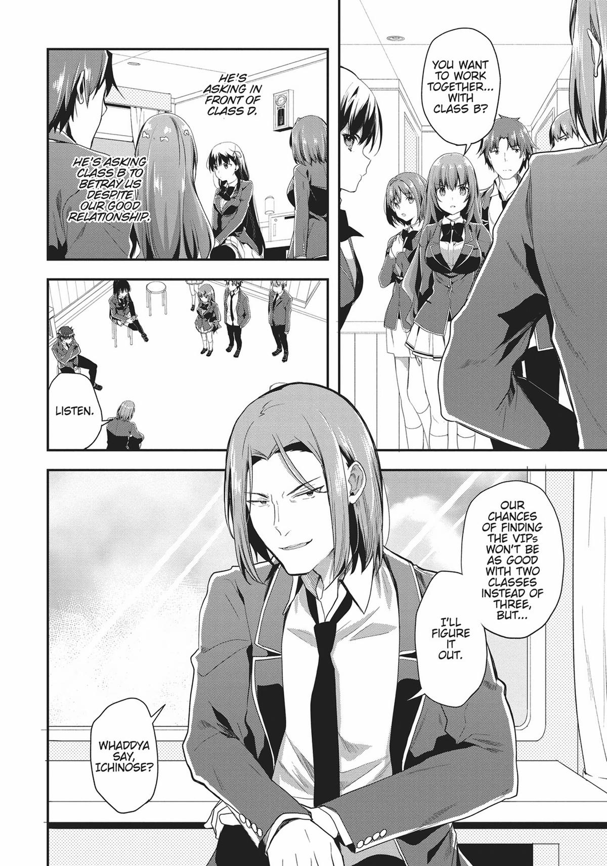 Read Classroom of the Elite Manga Online