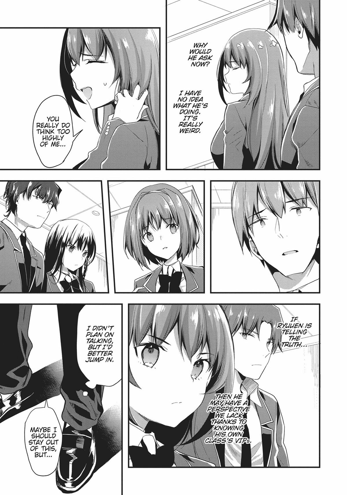 Read Classroom of the Elite Manga Online
