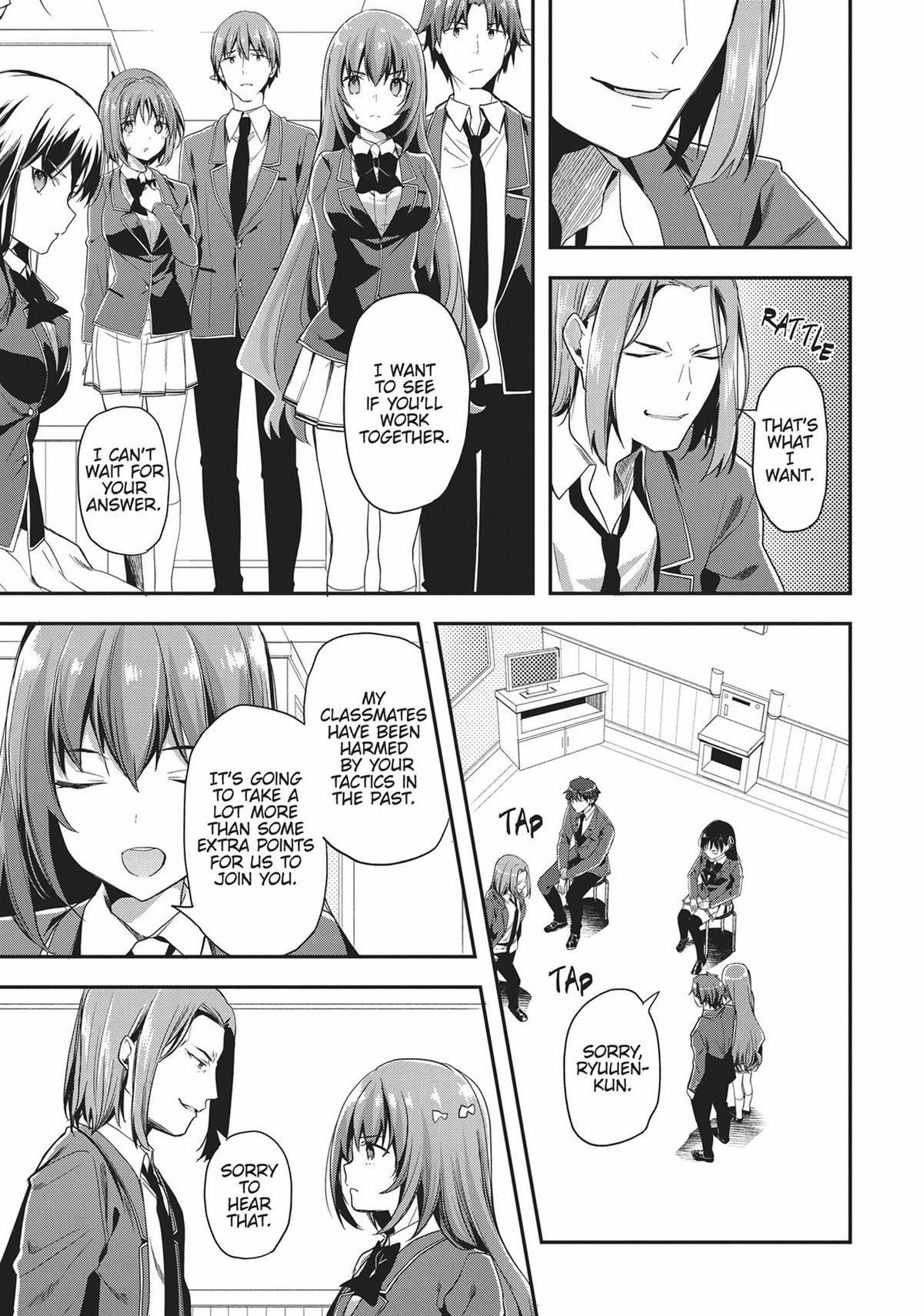 Read Classroom of the Elite Manga Online