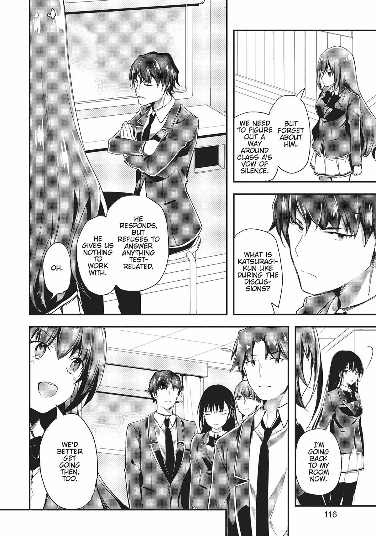 Read Classroom of the Elite Manga Online