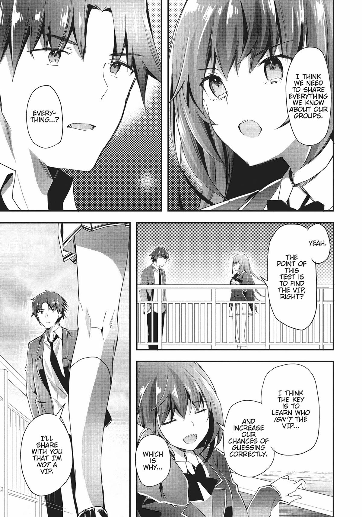 Read Classroom of the Elite Manga Online