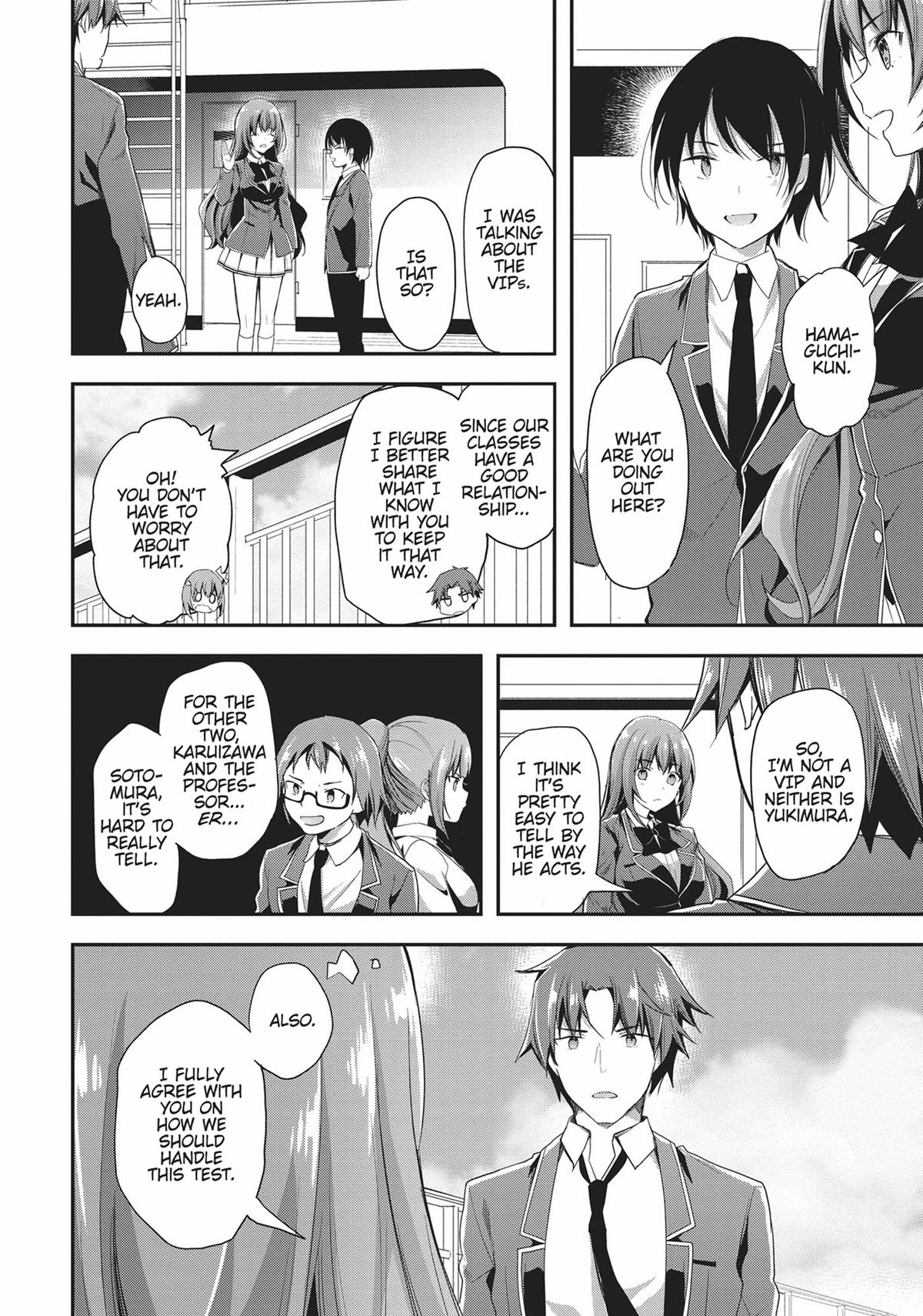 Read Classroom of the Elite Manga Online