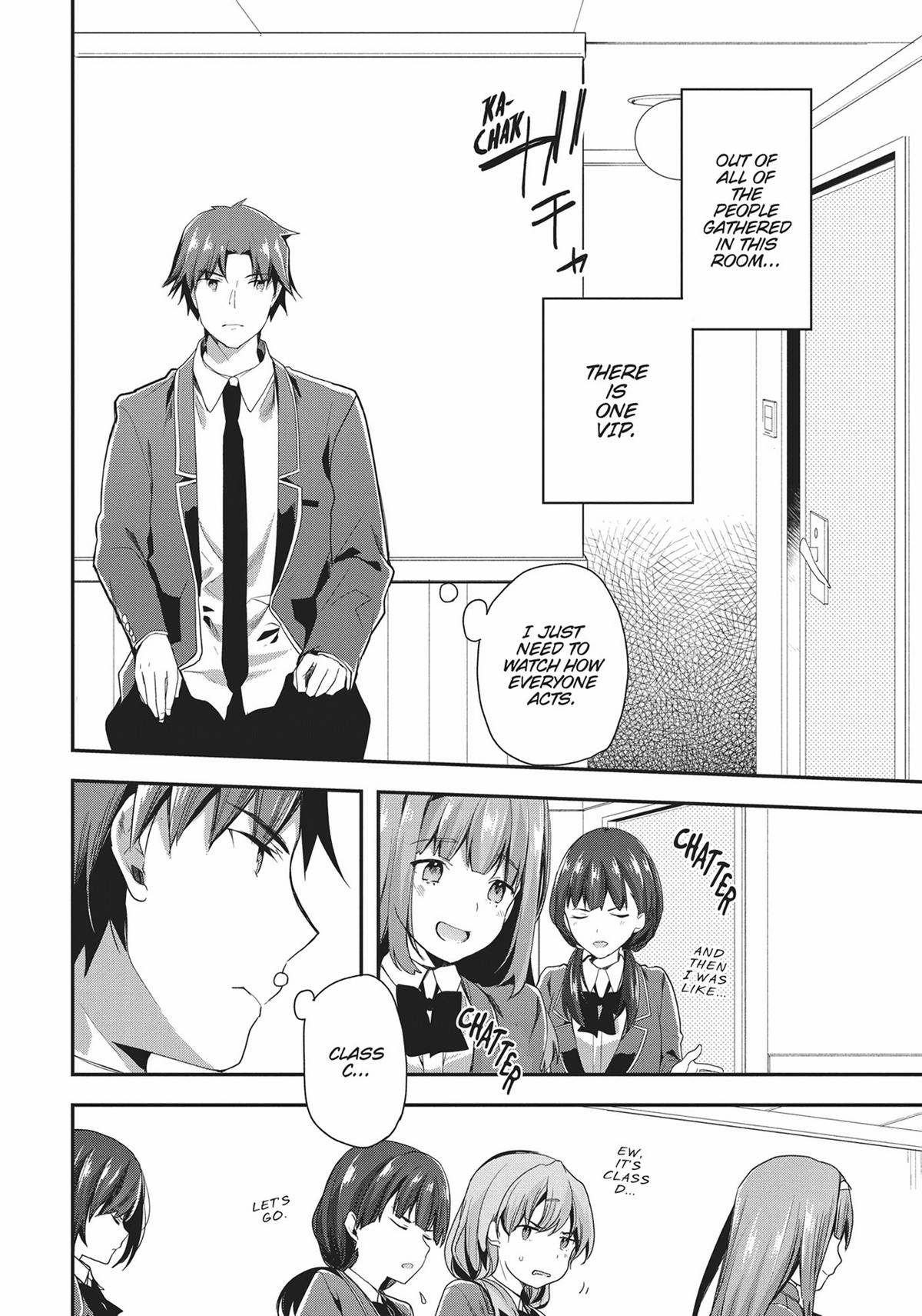 Read Classroom of the Elite Manga Online