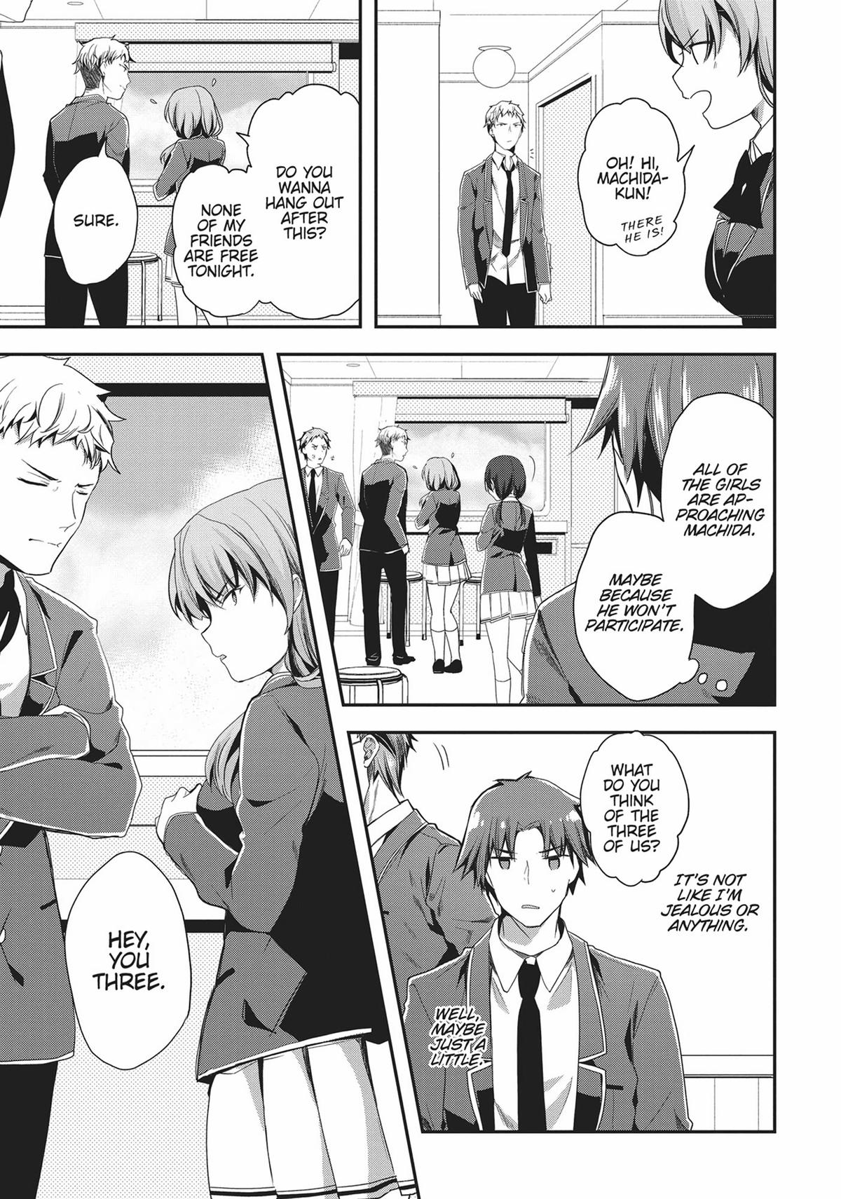 Read Classroom of the Elite Manga Online