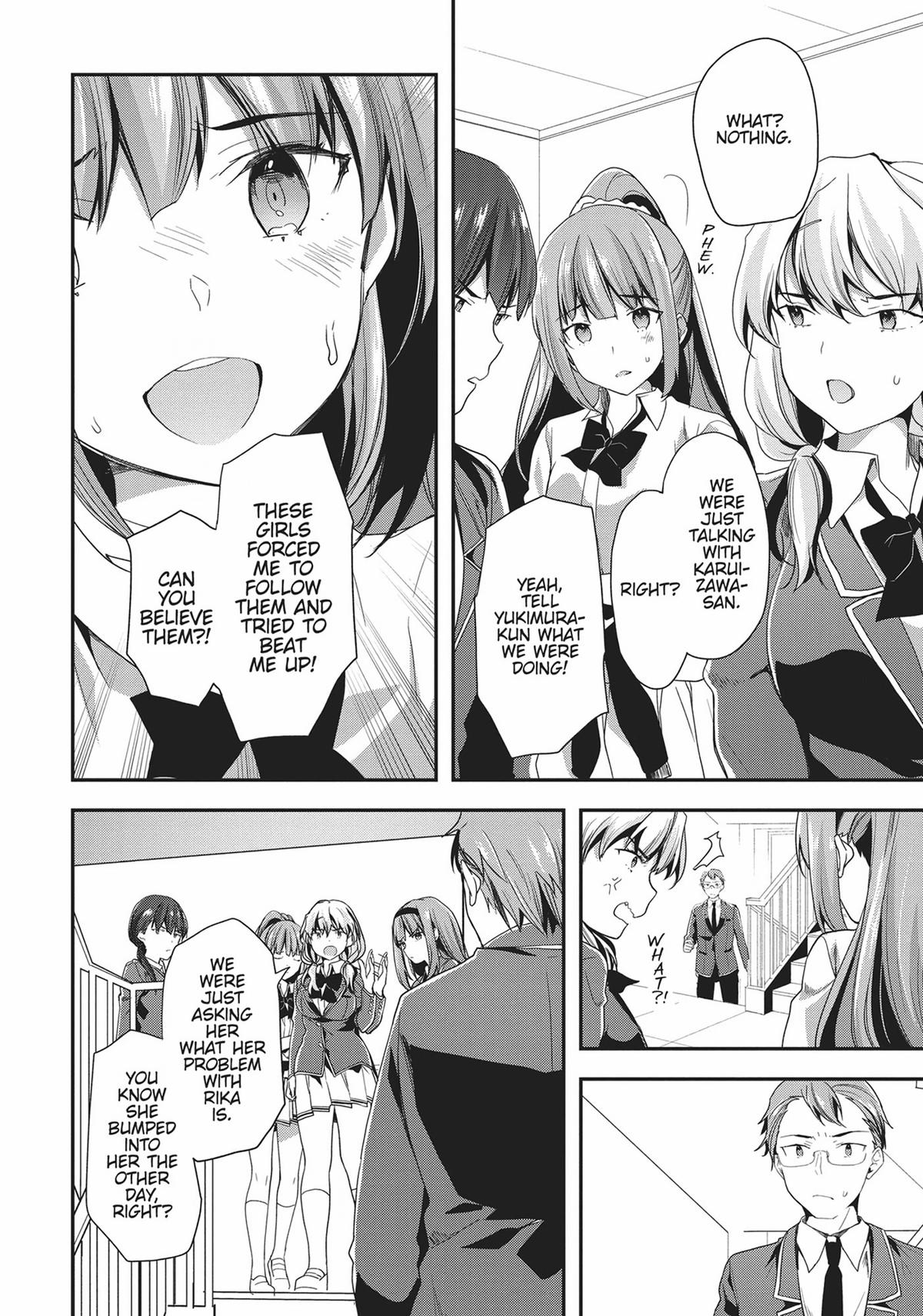 Read Classroom of the Elite Manga Online