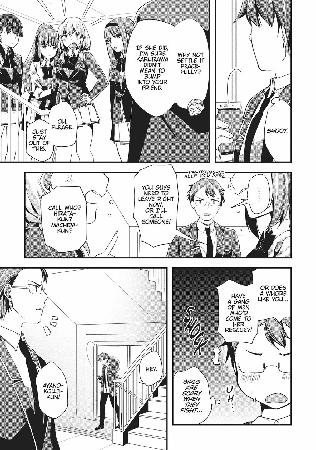 Read Classroom of the Elite Manga Online
