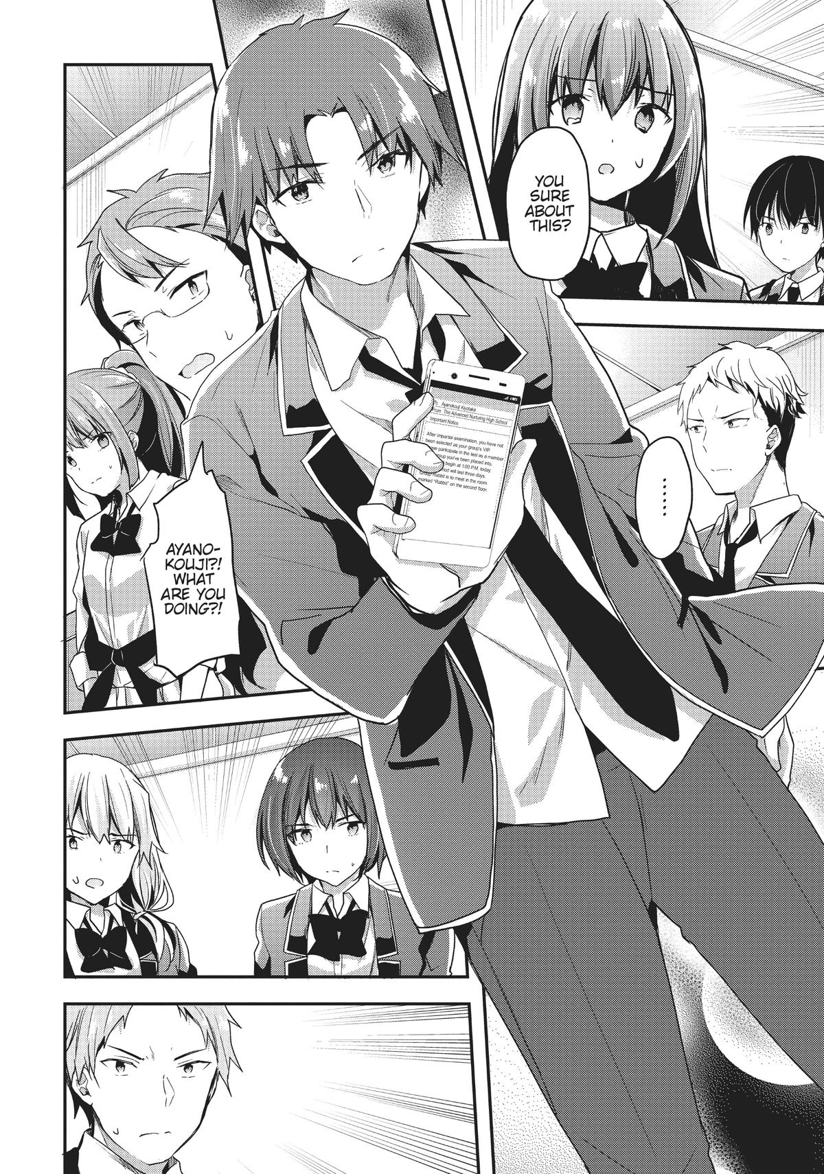 Read Classroom of the Elite Manga Online