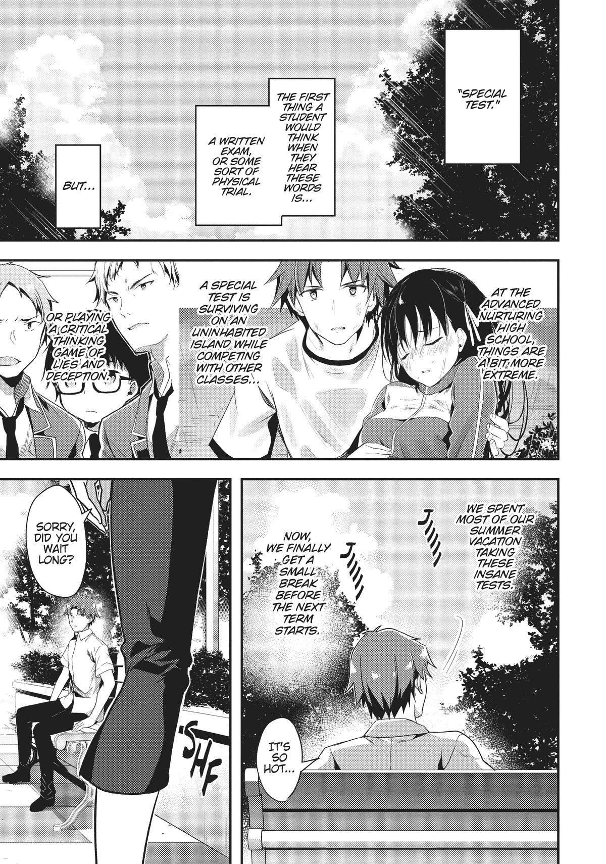 Read Classroom of the Elite Manga Online