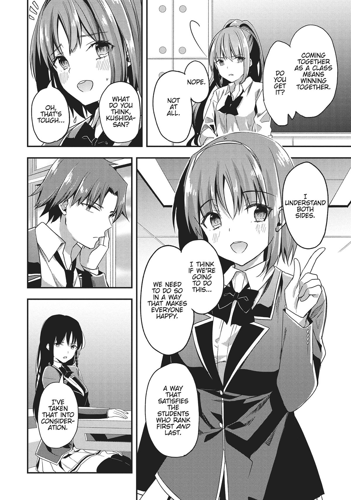 Read Classroom of the Elite Manga Online