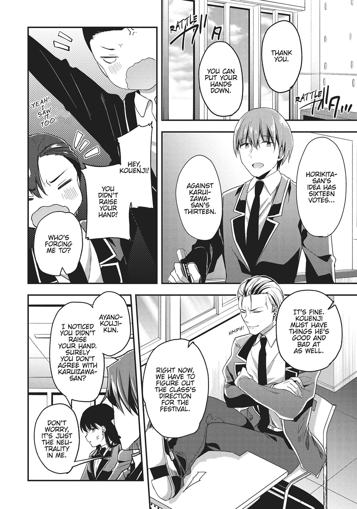 Read Classroom of the Elite Manga Online