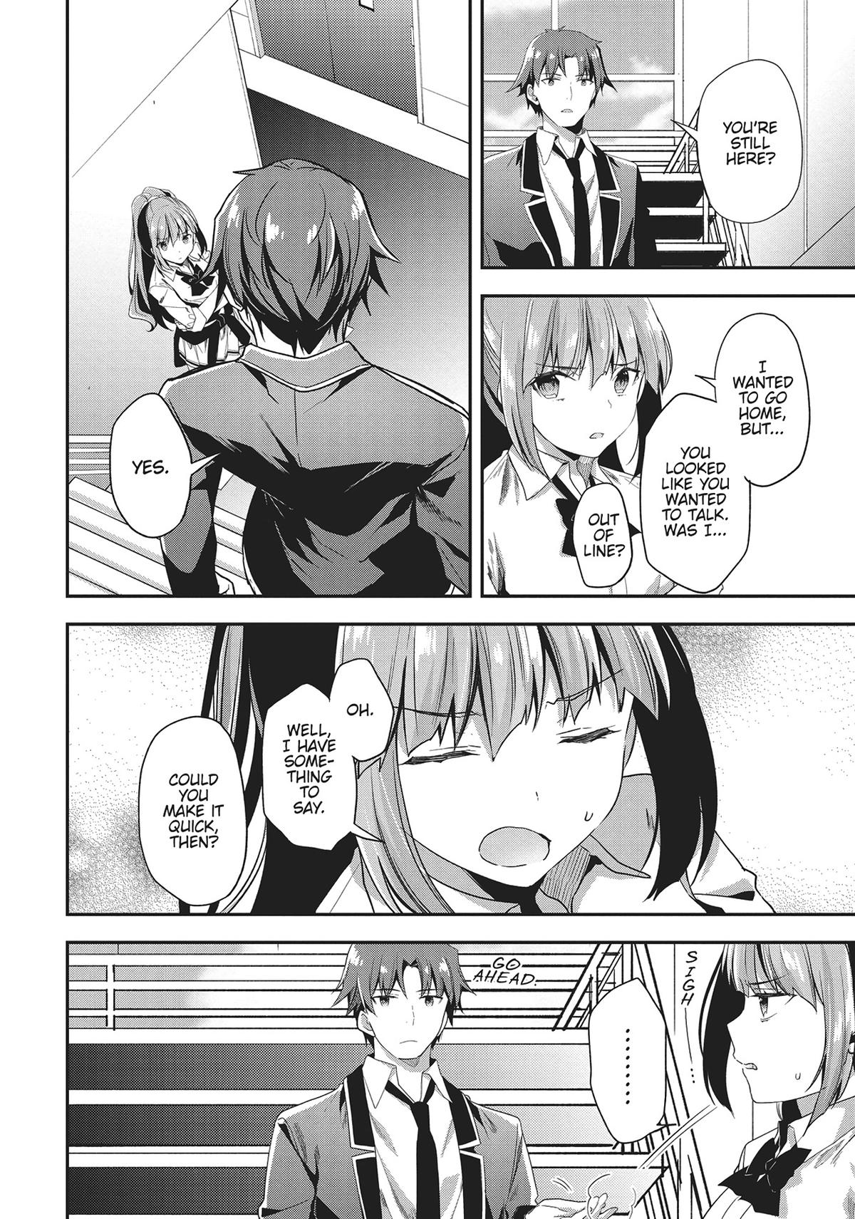 Read Classroom of the Elite Manga Online