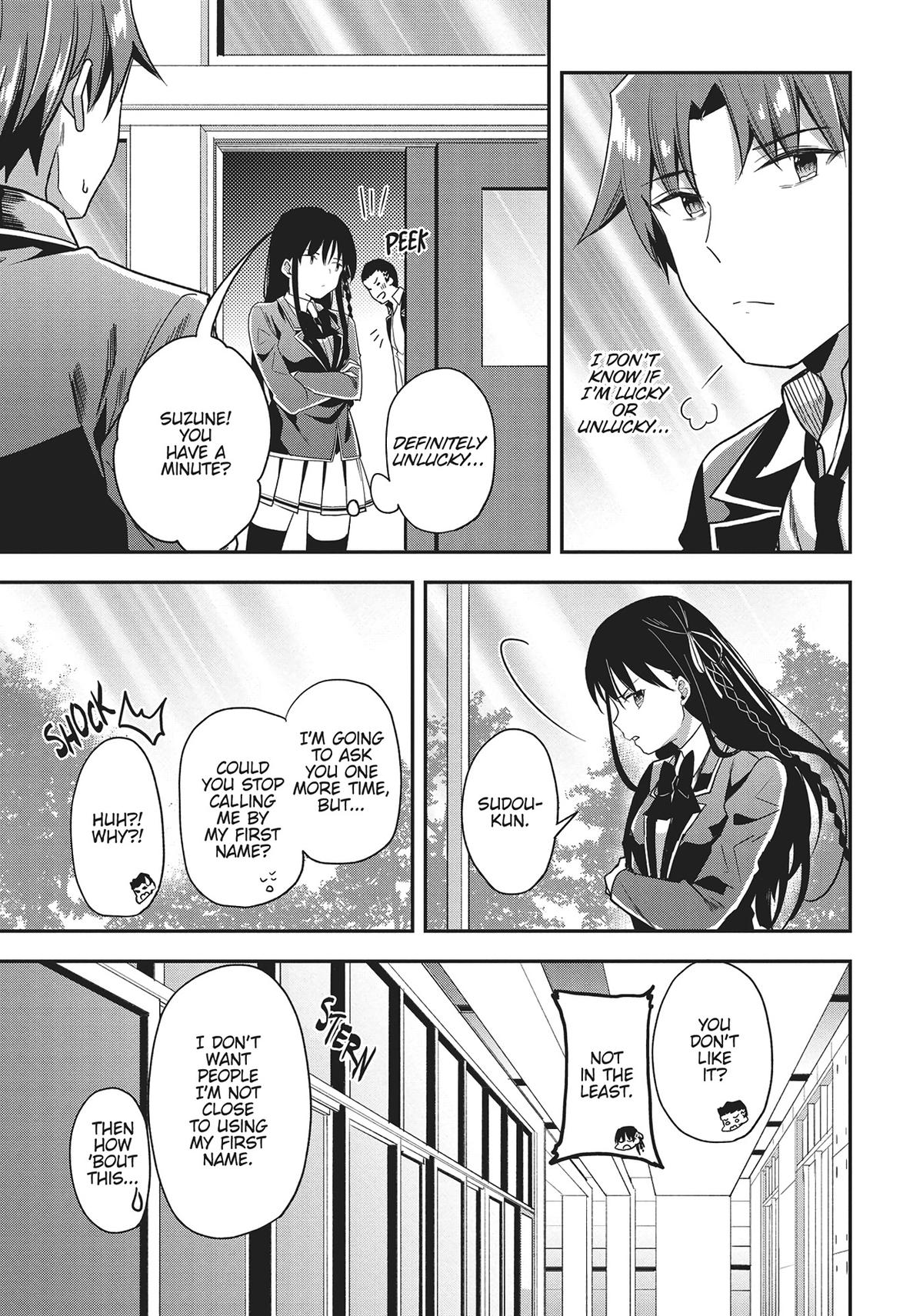 Read Classroom of the Elite Manga Online