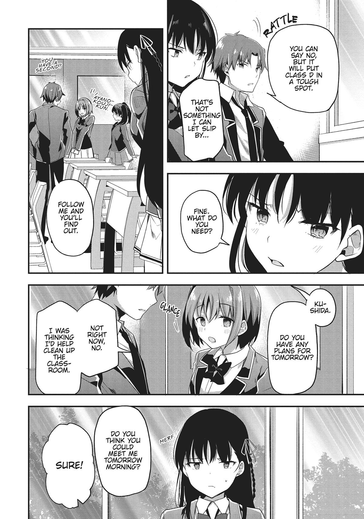 Read Classroom of the Elite Manga Online