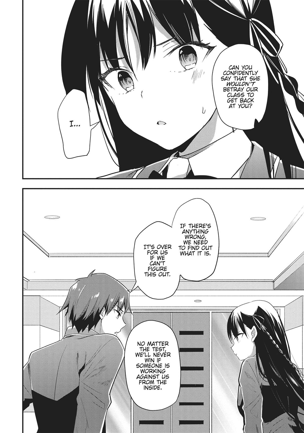 Read Classroom of the Elite Manga Online